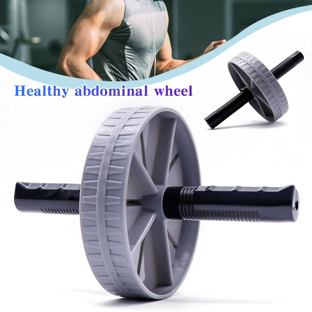 Workout AB Roller Wheel Non-Slip Abdominal Wheel No Noise Abdominal Trainer Abdominal Exerciser for Home Gym Strength Workouts